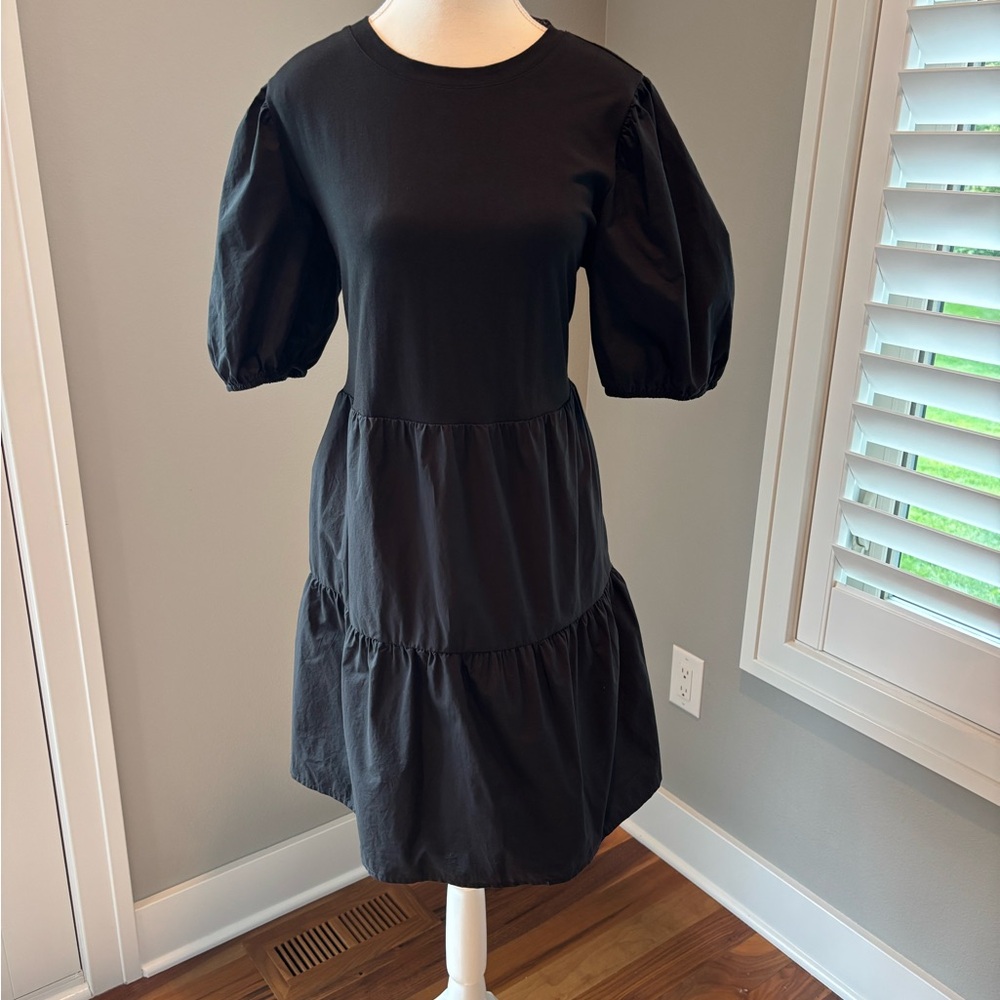 Sanctuary Poplin Mixed Dress